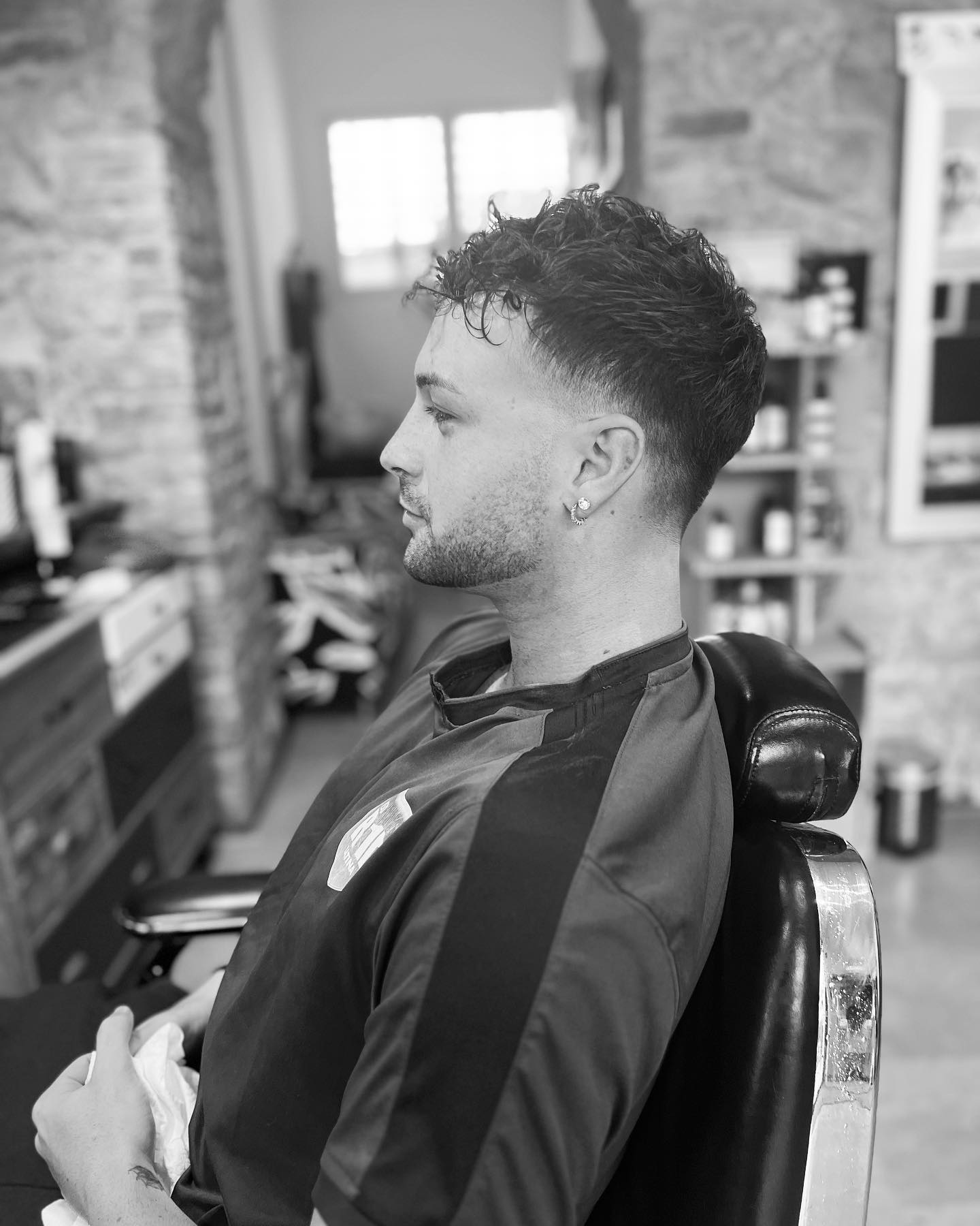 Taglio moderno con texture e sfumatura